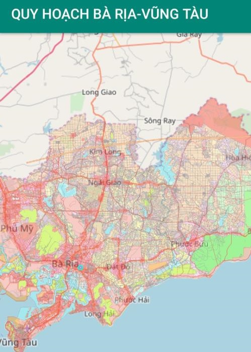 Bà Rịa - Vũng Tàu: Người dân có thể tra cứu quy hoạch đất đai trên thiết bị di động