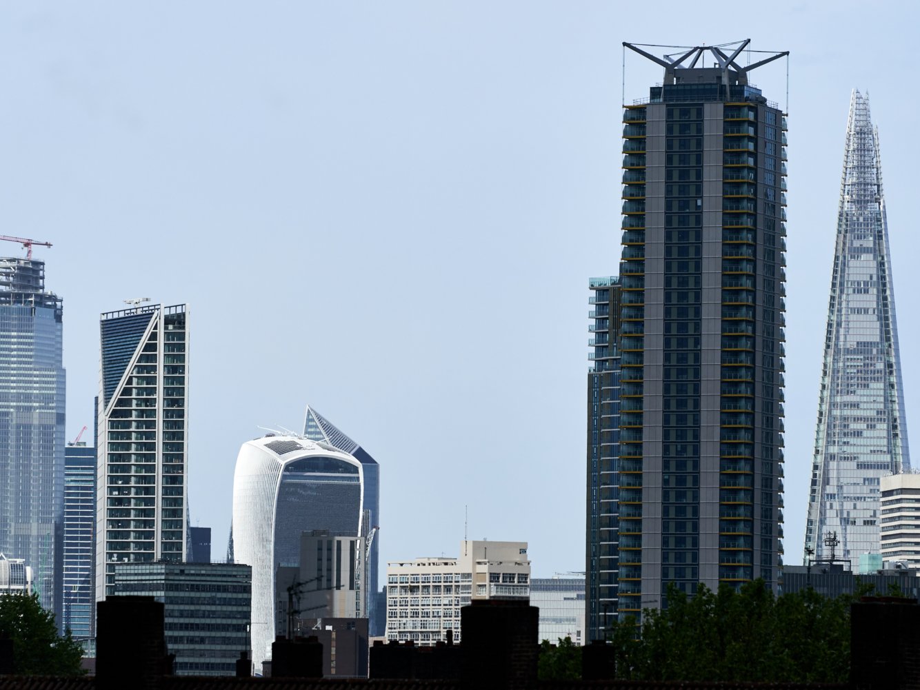 Nhà chọc trời ở Luân Đôn (Anh). Ảnh: John Walton/PA Images nhà chọc trời ở luân đôn