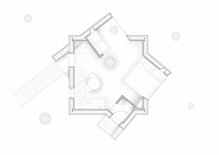 Mặt bằng thiết kế Ngôi nhà trên cây