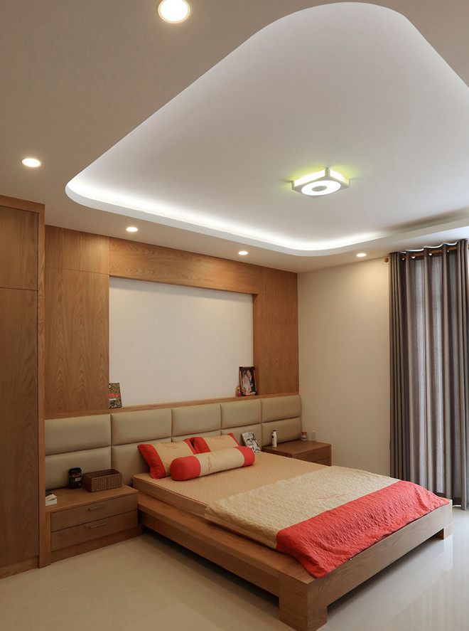 Ảnh chụp một phòng ngủ gọn gàng, sạch sẽ, tạo trường khí tốt trong nhà ở trường khí nội thất nhà ở