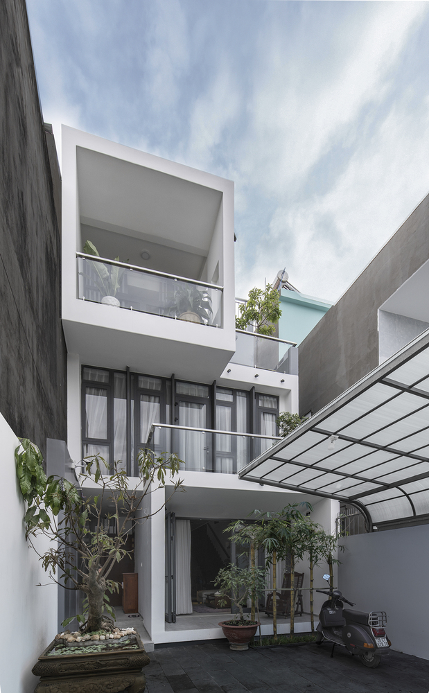 Vấn đề thông gió cần được ưu tiên hàng đầu nhằm tận dụng tối đa bầu không khí xung quanh. nhà ống đẹp