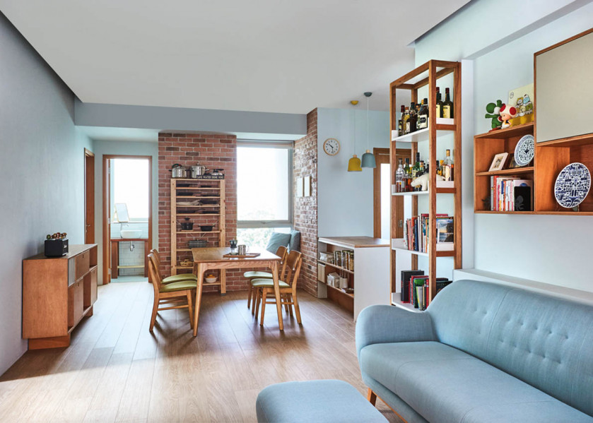 Căn hộ 3 phòng ngủ theo phong cách Scandinavian vẫn phảng phất chất đồng quê