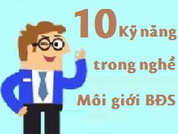 [Infographic] 10 kỹ năng không thể thiếu trong nghề môi giới bất động sản