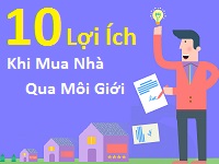 [Infographic] 10 lợi ích khi bán nhà thông qua môi giới