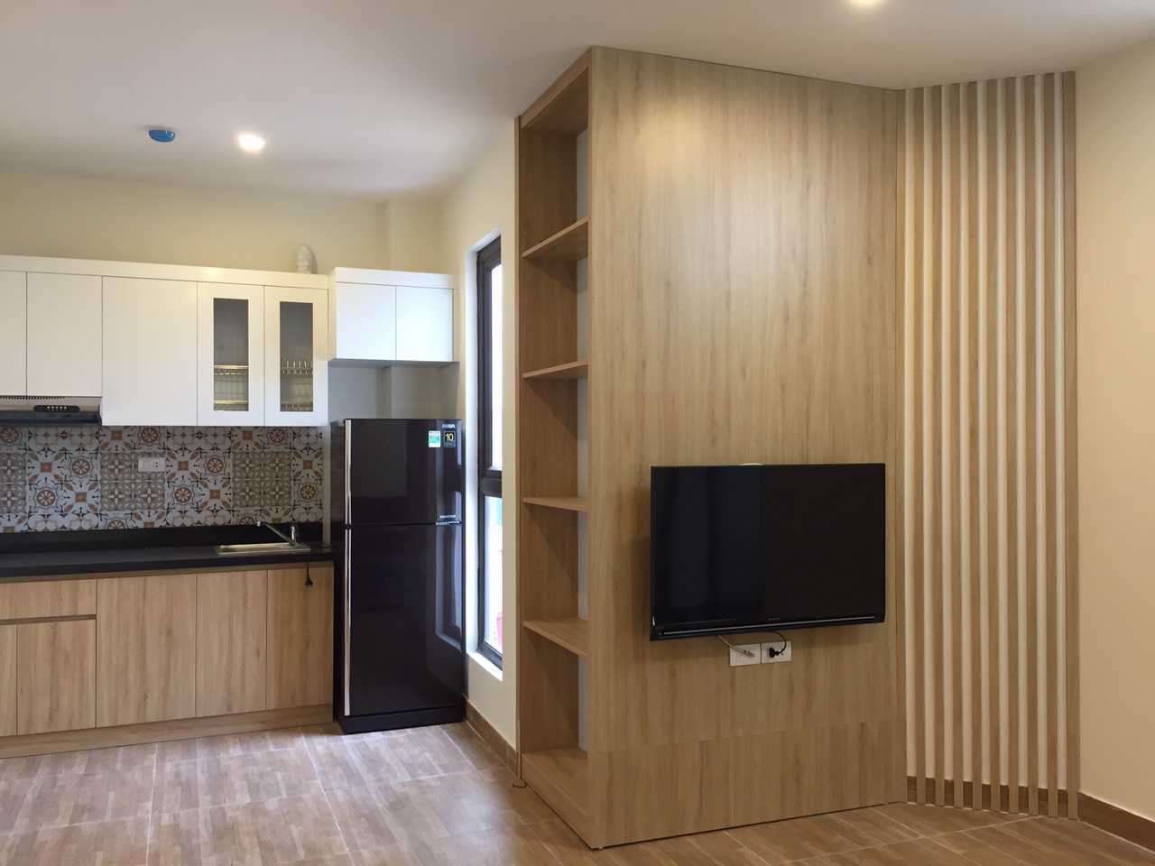 Không gian Chính chủ cho thuê căn hộ full đồ mới xây, khu Nam Đồng, ô tô đỗ cửa, giá 8 triệu/tháng