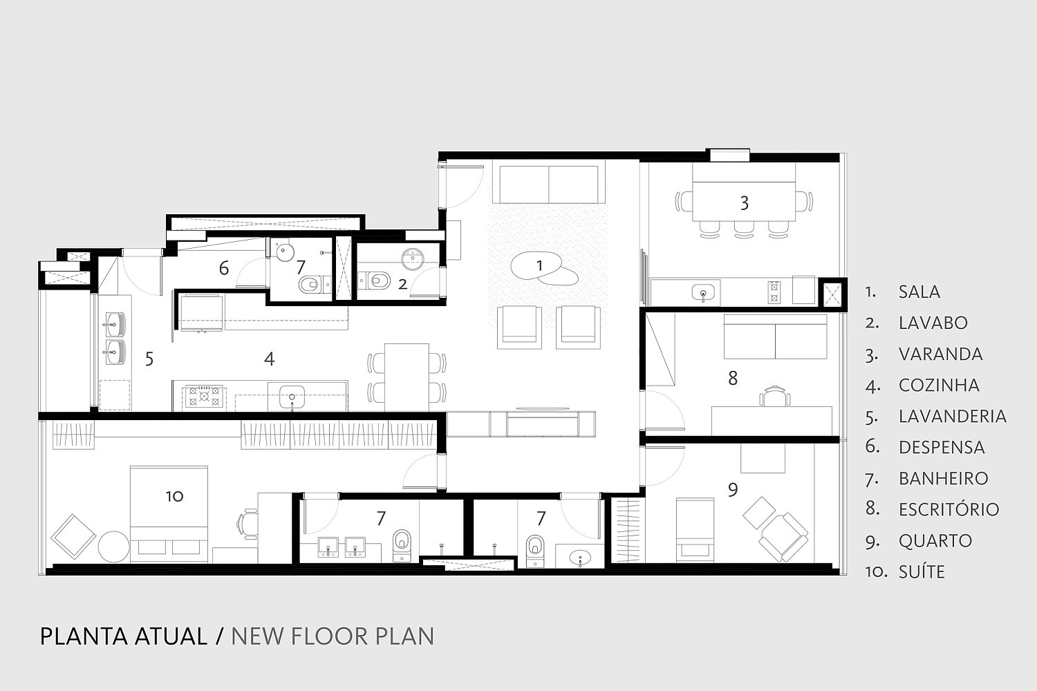 Sơ đồ bố trí mặt bằng căn hộ sau khi cải tạo. hình vẽ mặt bằng căn hộ sau khi cải tạo