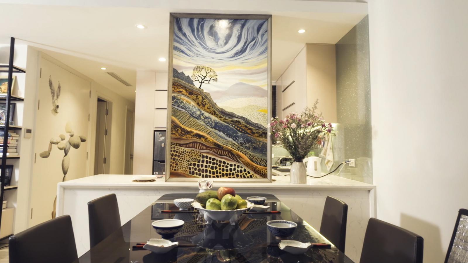 Ấn tượng chiết trung trong căn hộ hiện đại