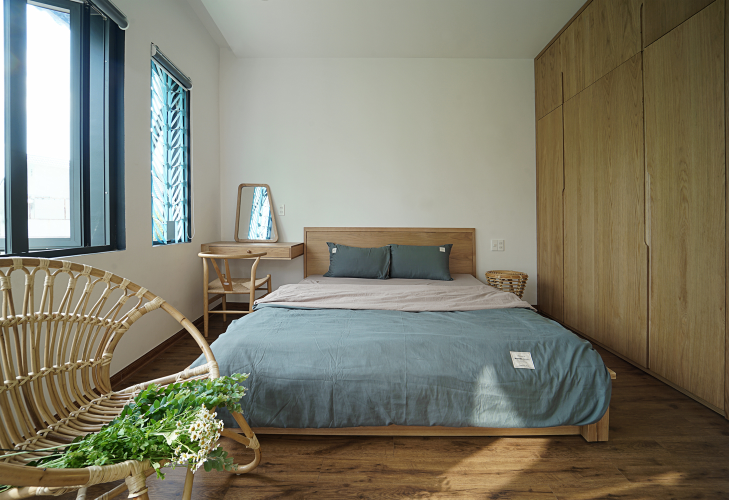 Không gian sống dễ thương của nữ chủ nhân yêu hoa cúc