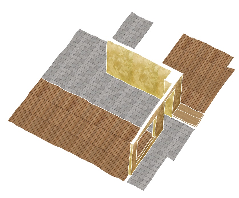 Bản vẽ phân bổ vật liệu. bản vẽ phân bổ vật liệu