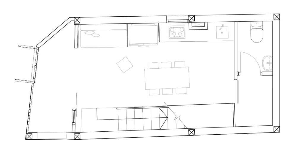 Bản vẽ mặt bằng tầng trệt. mặt bằng tầng trệt