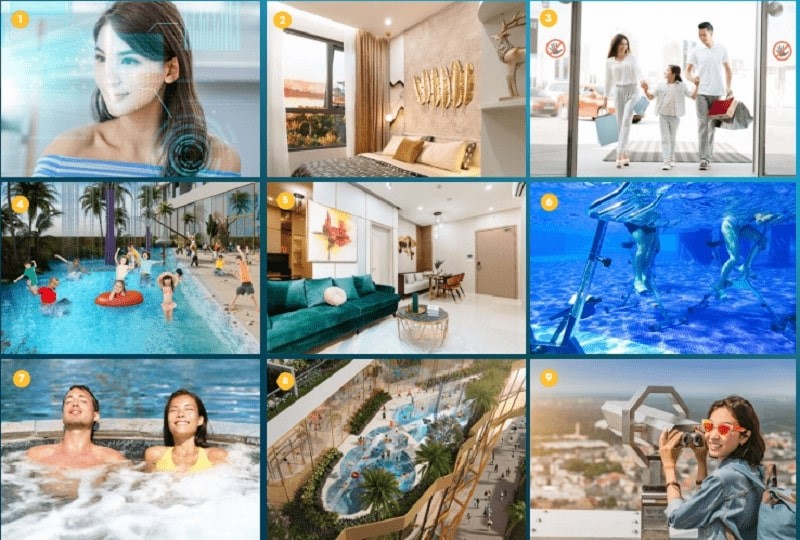 các ảnh tiện ích nội khu của dự án