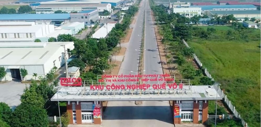 khu công nghiệp nhìn từ trên cao