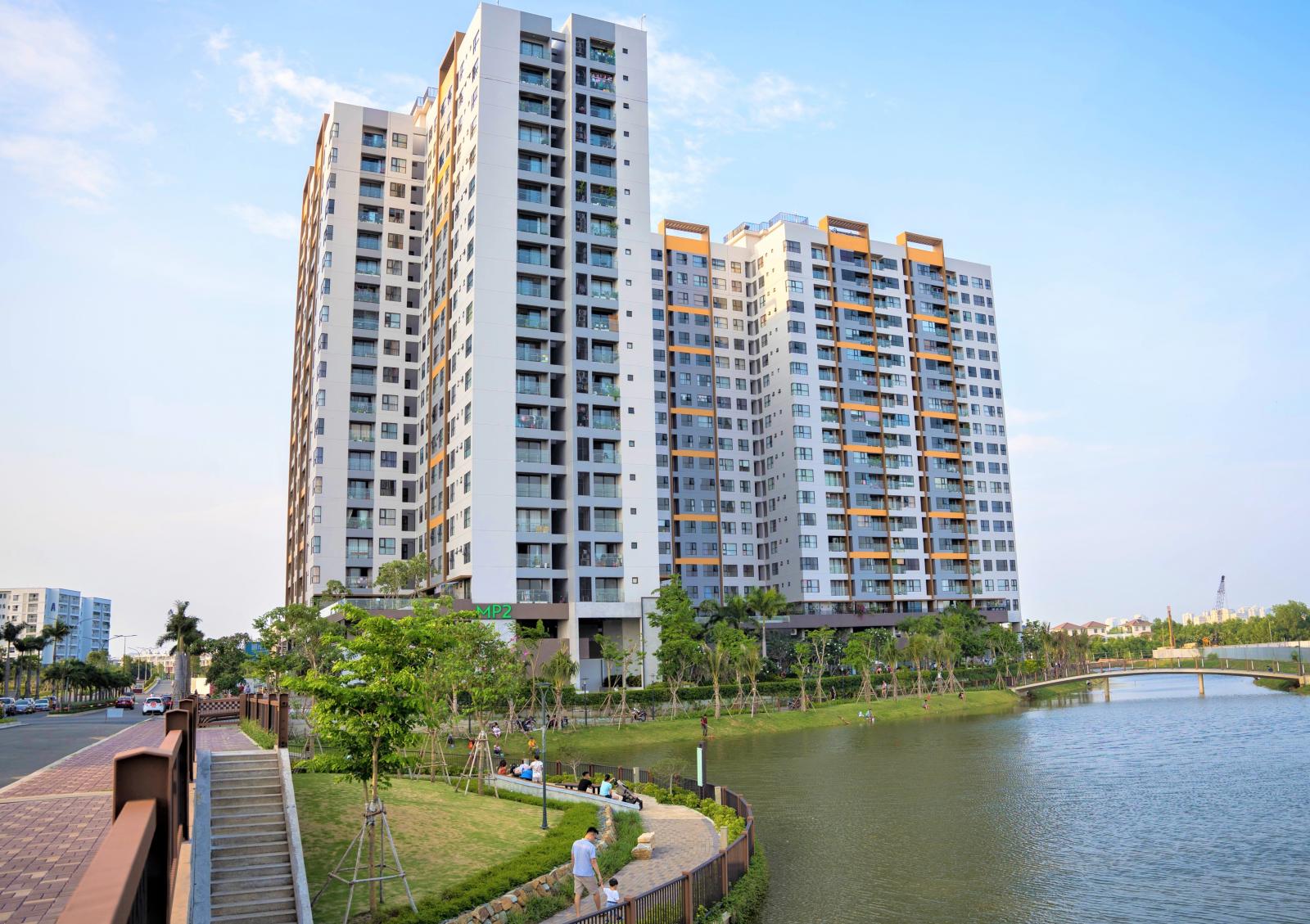 Một dự án chung cư đã hoàn thiện ở TP.HCM