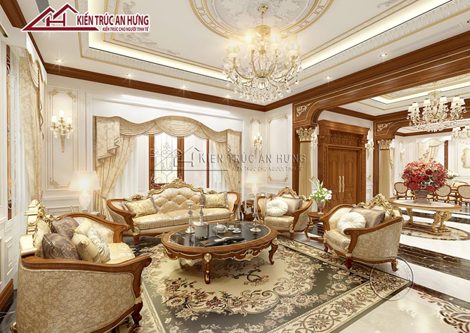 bộ sofa, bàn ghế trong phòng khách