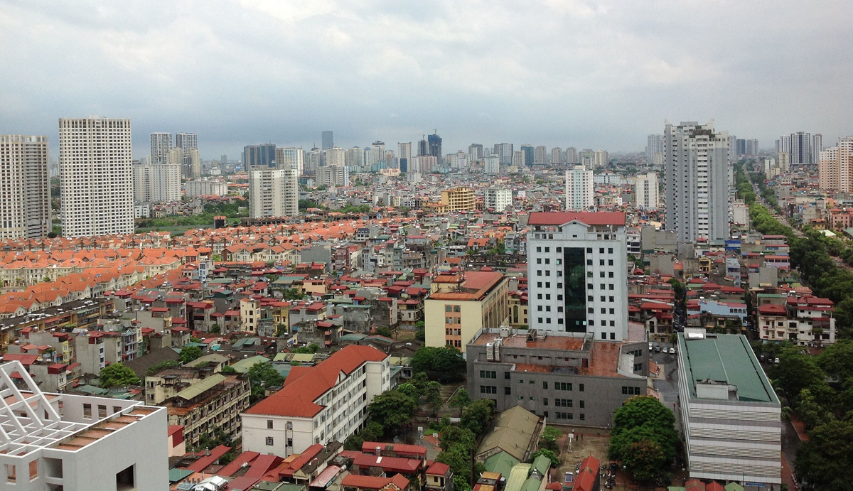 Một góc quận Hà Đông