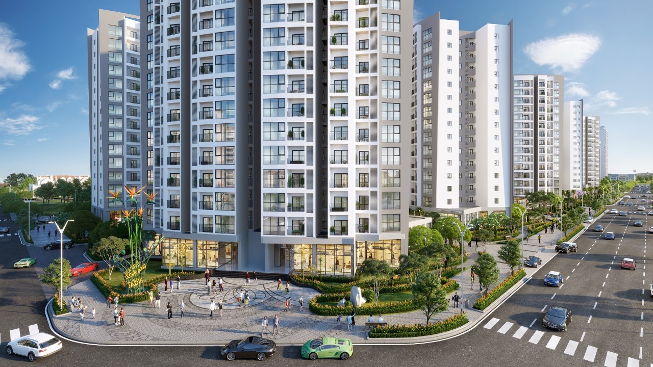 Phối cảnh dự án chung cư Le Grand Jardin 