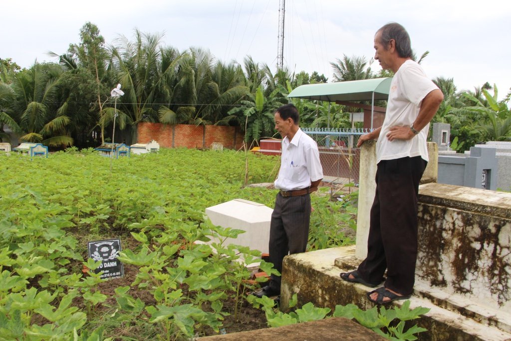 Các khu mộ chôn trên đất nông nghiệp là trái pháp luật