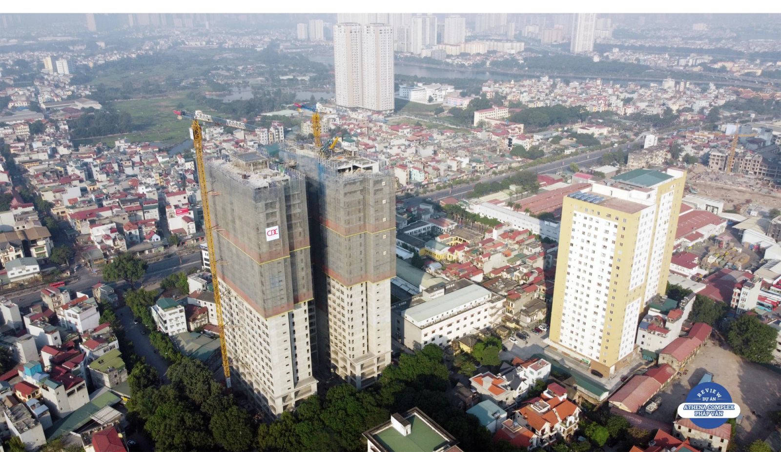 hình ảnh dự án Athena Complex Pháp Vân