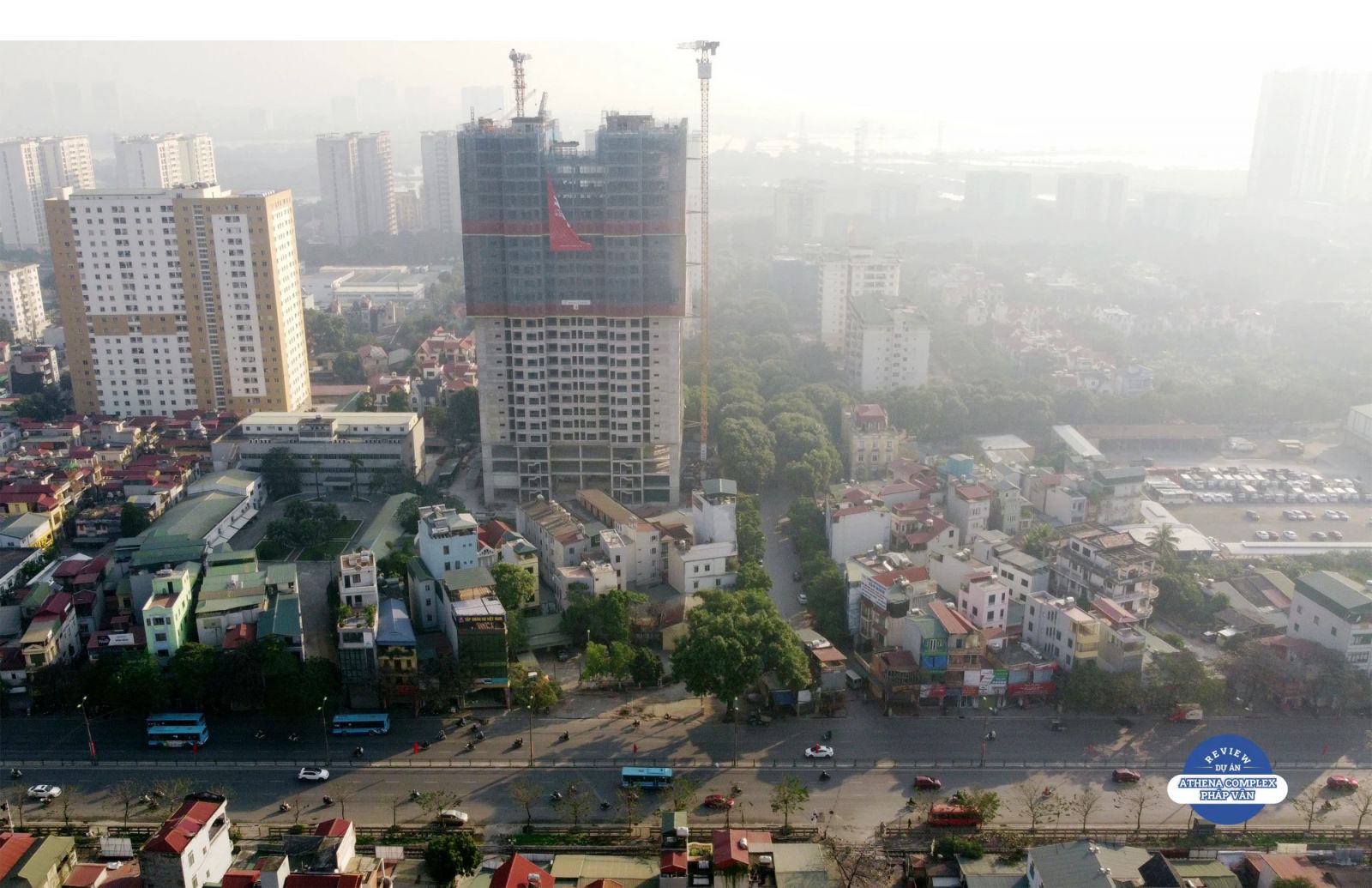 hình ảnh dự án Athena Complex Pháp Vân