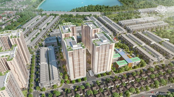 hình ảnh Khu đô thị Xanh Bàu Tràm Lakeside 