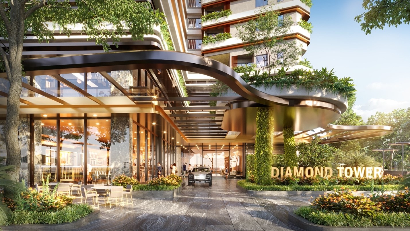 A picture containing tree, outdoor, building, resortDescription automatically generated