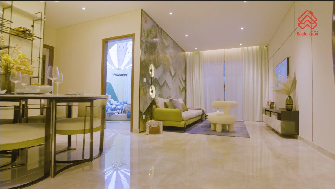 Phòng khách căn hộ mẫu Celesta Heights Phòng khách căn hộ mẫu Celesta Heights