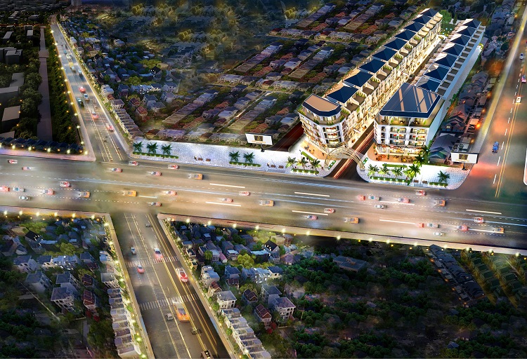 Phố thương mại Sen Vàng – Sen Vàng Town tọa lạc tại vị trí đắc địa và quy tụ các tiện ích đẳng cấp