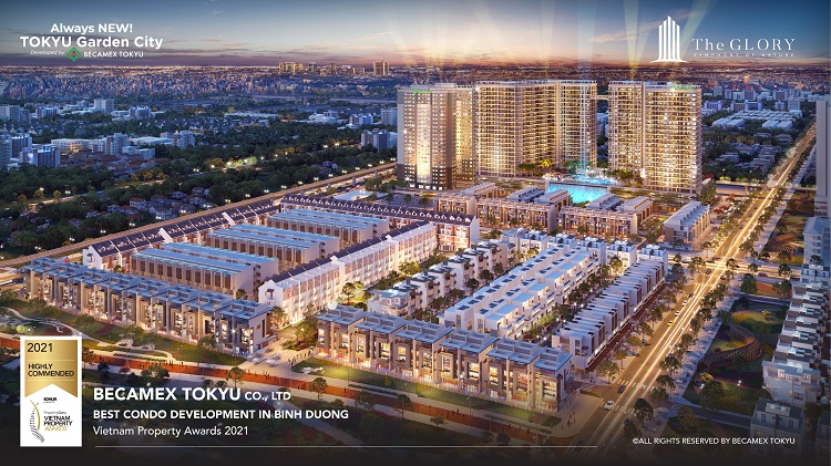 Dự án được vinh danh tại hạng mục “Dự án căn hộ tốt nhất Bình Dương – Best Condo Development in Binh Duong  