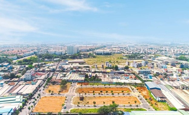 Hình thực tế khu dân cư - thương mại An Residence. Ảnh: Lê Phong