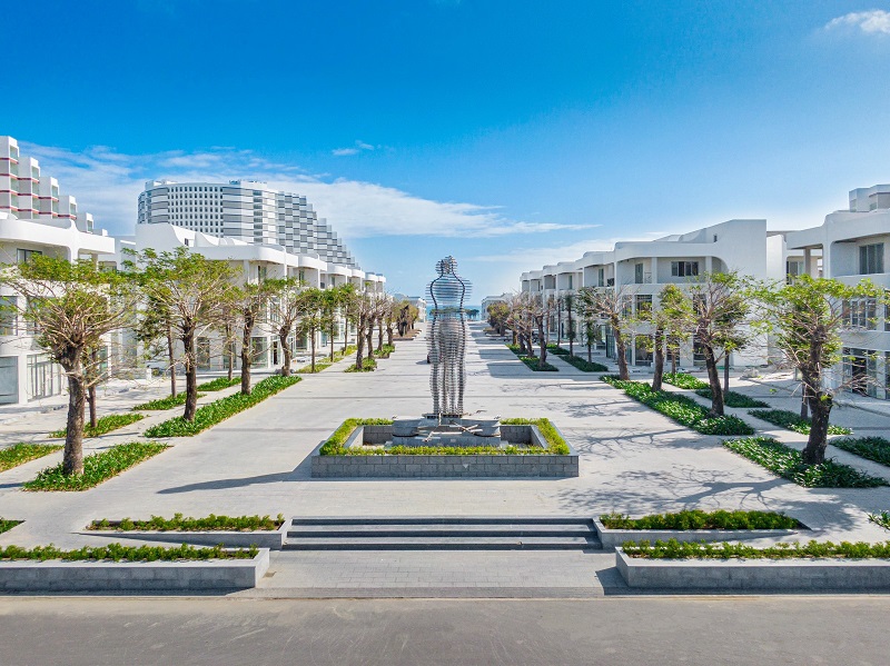 Toàn cảnh phân khu shop Villas đại lộ Fiesta (Ảnh: phân khu Shop Villas Đại lộ Fiesta).