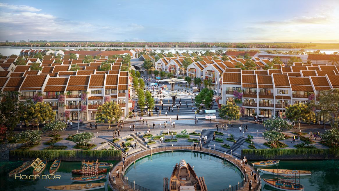 Hình ảnh tiến độ thi công dự án Hoian D’or