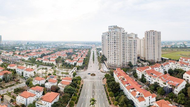 Essensia với 4 tòa tháp nằm tại Mailand Hanoi City