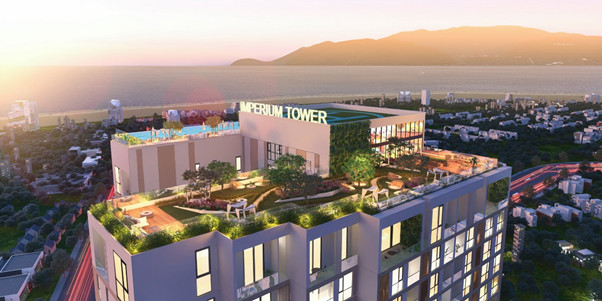 Với tầm nhìn khoáng đạt, cư dân tại Imperium Town Nha Trang có thể thu trọn vịnh Nha Trang trong tầm mắt