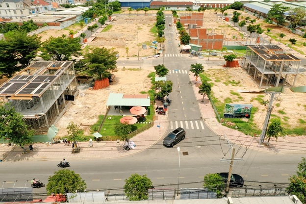 Cư dân AN Residence nhận nền và đang tiến hành xây dựng nhộn nhịp