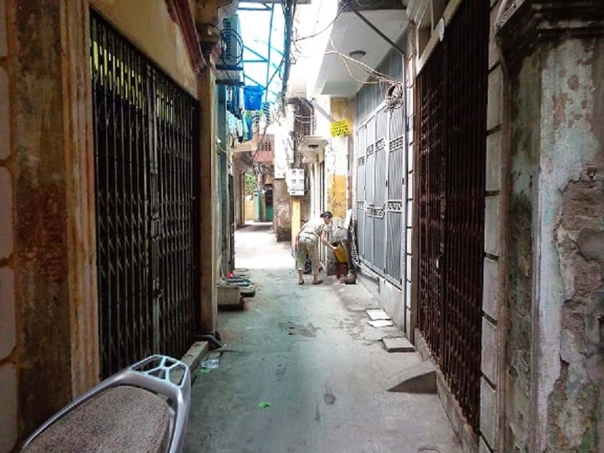 Nhà riêng trong ngõ nhỏ Hà Nội