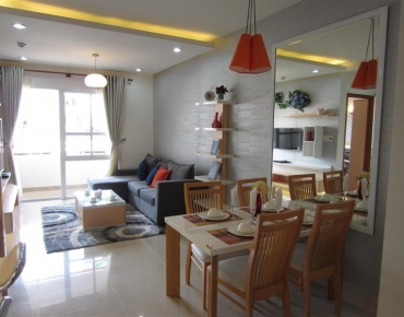 Hình ảnh phòng khách căn hộ Saigonland Apartment