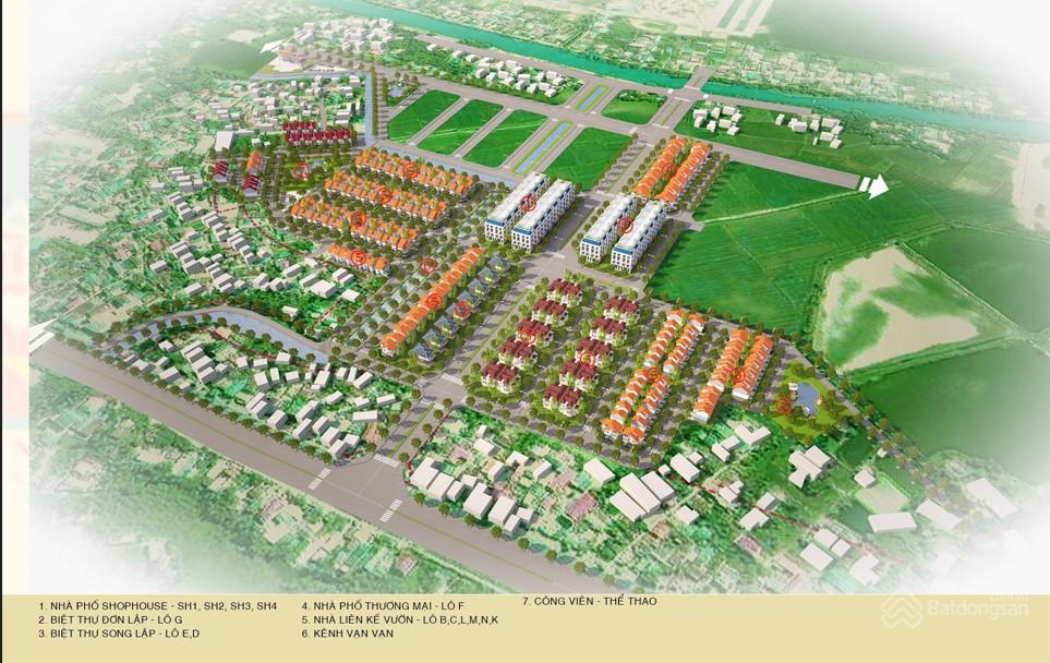 Phối cảnh biệt thự song lập tại An Đông Villas