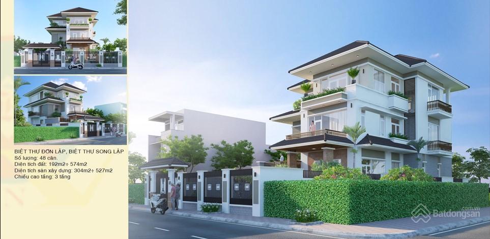 Phối cảnh nhà liền kề mặt tiền 7.5m