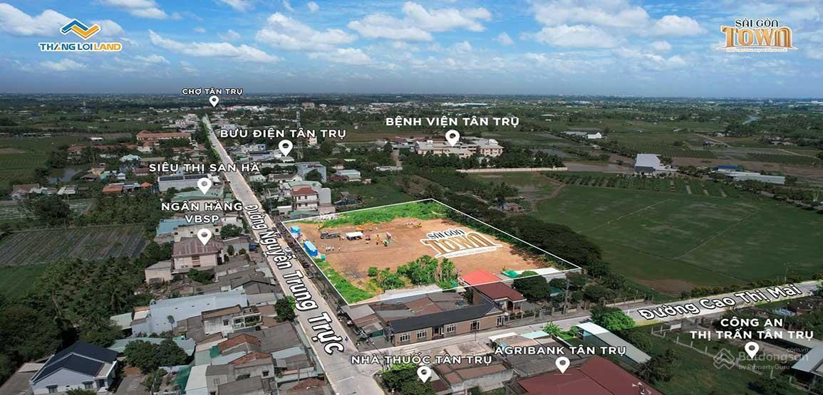 Sơ đồ vị trí dự án Sài Gòn Town