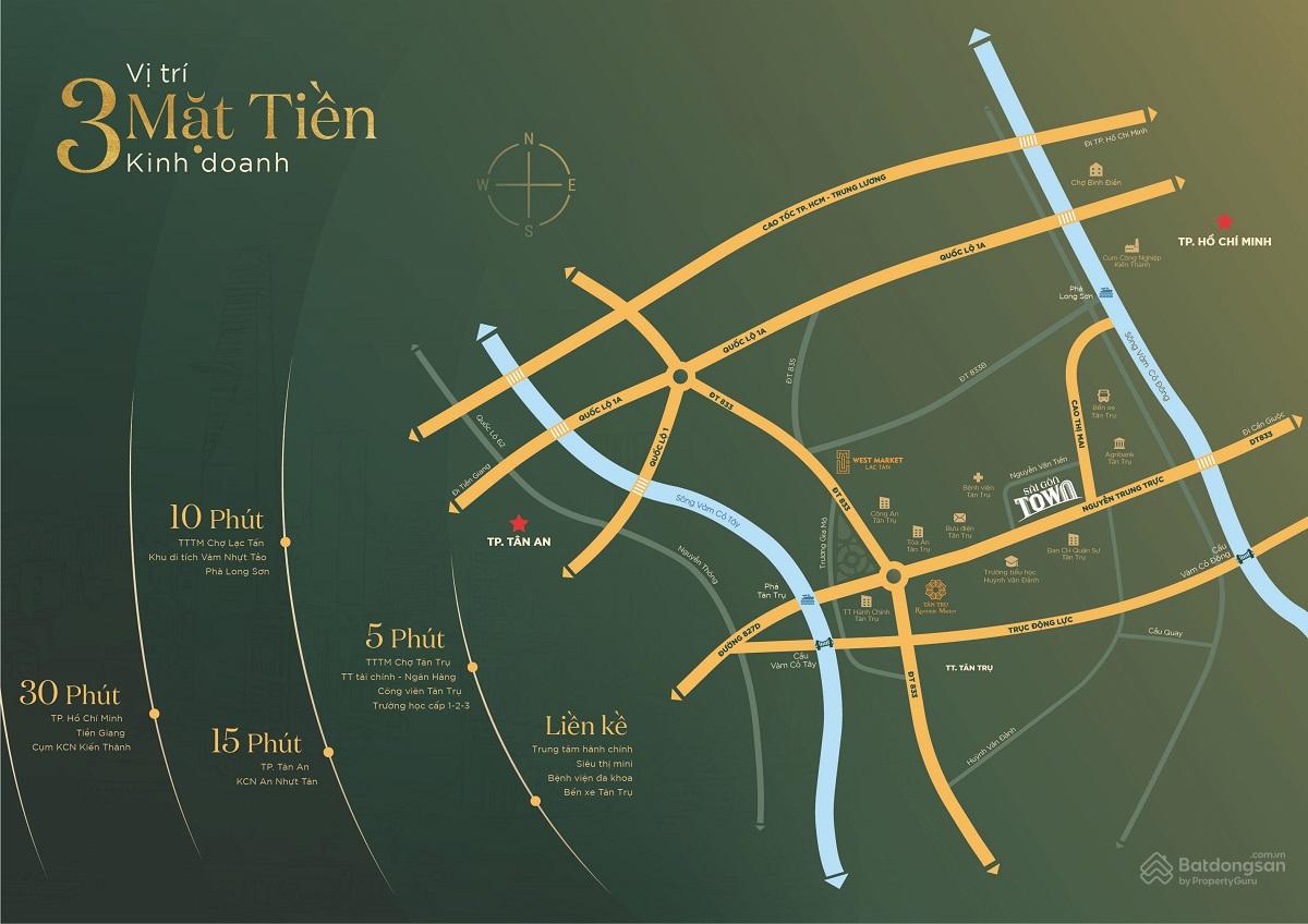 Phối cảnh kiến trúc Tân Cổ điển kết hợp Địa Trung Hải của Sài Gòn Town