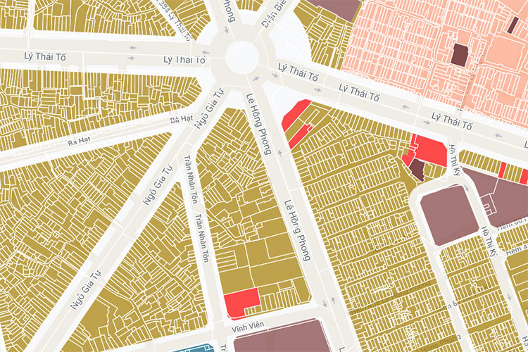 Quy hoạch không gian đô thị quận 10