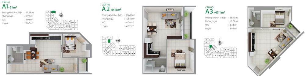 Căn hộ 8X Đầm Sen