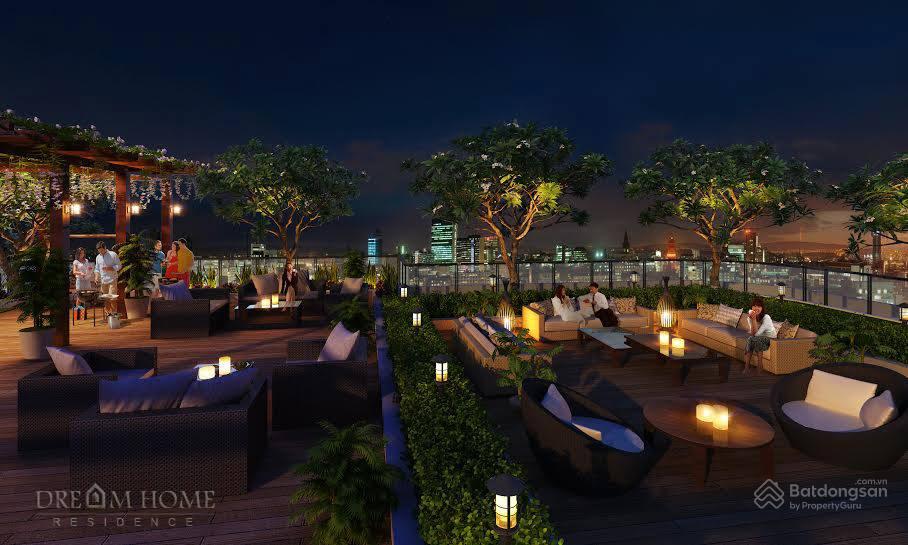 Khu vực BBQ và tiện ích giải trí trên cao