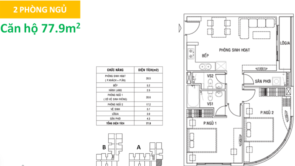 Thiết kế mặt tiền và ban công căn hộ