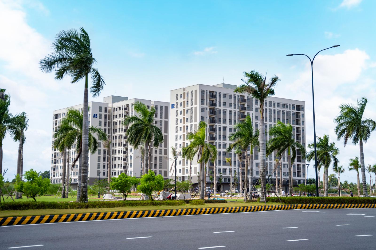 hình ảnh tại một dự án căn hộ