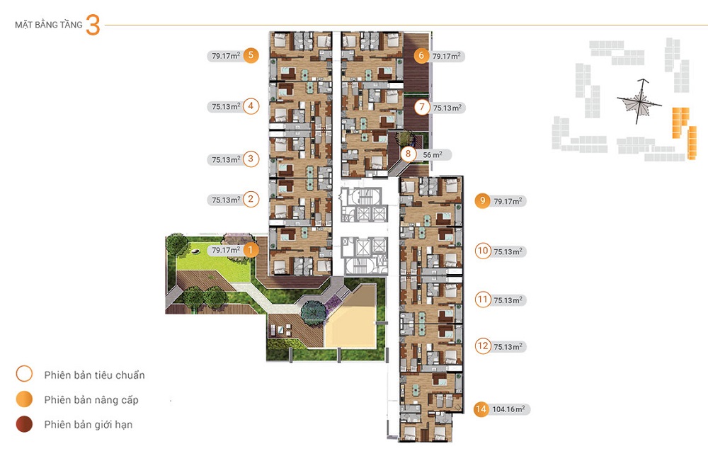 Mặt bằng block AK5