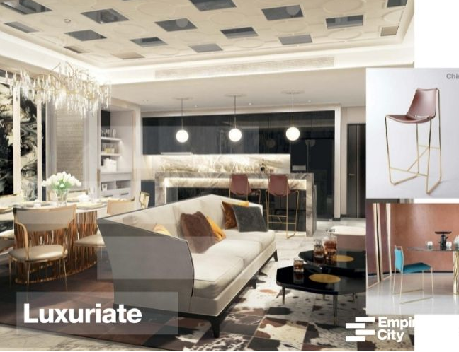 phòng khách căn hộ Tilia Residences