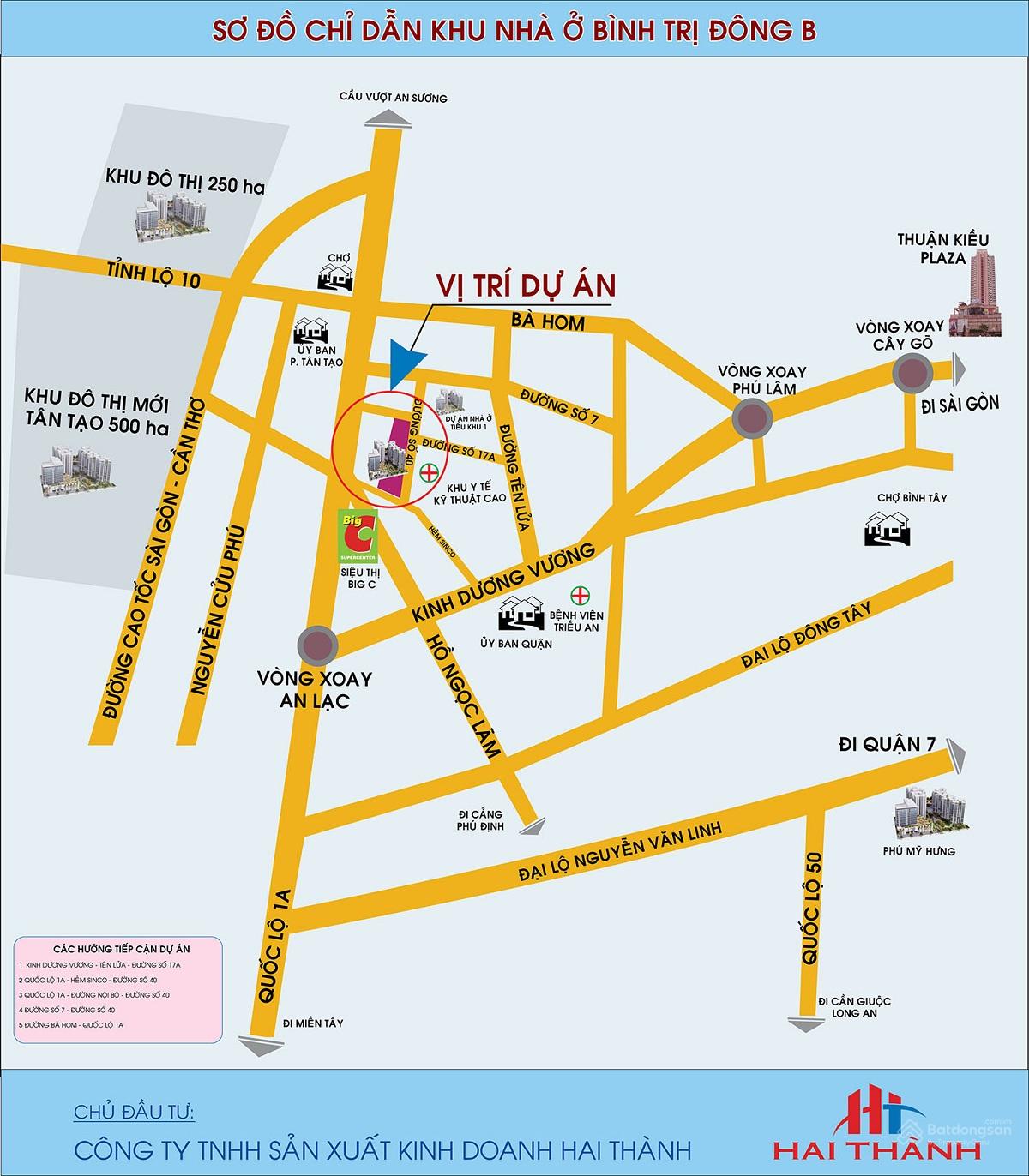 Khu dân cư Hai Thành - Tên Lửa