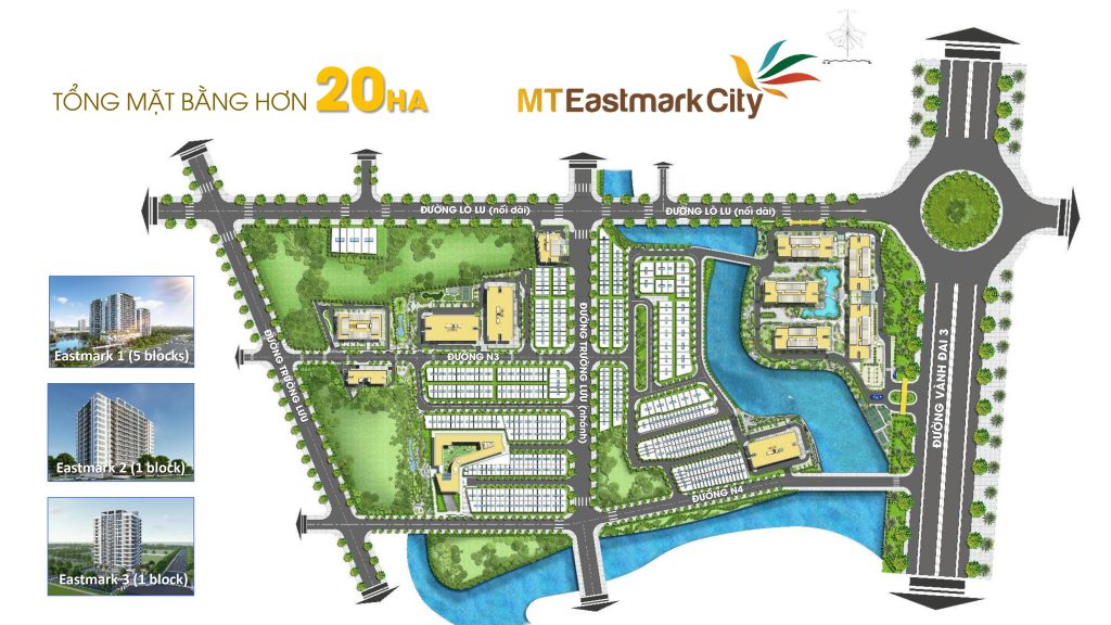 MT Eastmark City có tổng cộng gần 2000 sản phẩm
