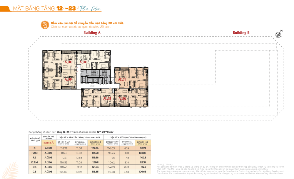 Chi tiết ban công và mặt ngoài căn hộ